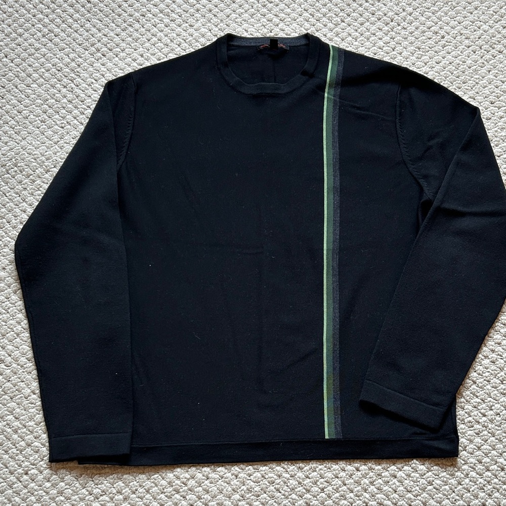Banana Republic Classic Black Knit Top